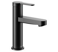 Keuco IXMO Flat mitigeur de lavabo sur pied noir 59502373100
