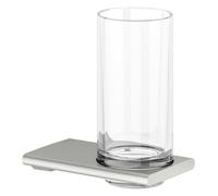 KEUCO IXMO Flat Mitigeur monocommandé encastré, rosace carrée, 59551060302, Couleur: acier inoxydable