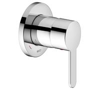 KEUCO IXMO Flat Mitigeur monocommandé encastré, rosace ronde, 59551010301, Couleur: Chromé