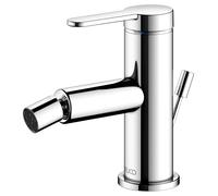 KEUCO IXMO Flat Mitigeur monocommandé pour bidet, avec vidage à tirette, saillie 110mm, 59509013000, Couleur: Chromé
