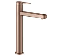 KEUCO IXMO Flat Mitigeur monocommandé pour lavabo 210, sans vidage à tirette, saillie 159mm, 59510293100, Couleur: rouge or brossÃ©