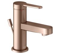 KEUCO IXMO Mitigeur monocommande de lavabo plat 59504293000 saillie 89mm, avec garniture de vidage , or rouge brossé