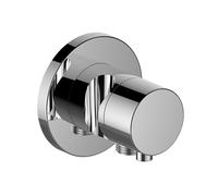 KEUCO Vanne d'inversion encastrée 3 consommateurs IXMO – poignée Comfort, rosace ronde, chromé