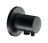 KEUCO Robinet inverseur IXMO 3 voies encastré rosace ronde poignée Comfort Noir mat 59548371101