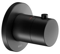 KEUCO Mitigeur thermostatique encastré IXMO 59553370001 rosace ronde Noir mat
