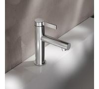 KEUCO Mitigeur lavabo IXMO Pure 59501011101 projection 125 mm sans vidage rosace ronde chromé