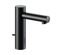 KEUCO Mitigeur lavabo électronique IXMO alimentation secteur sans vidage saillie 124 mm Noir Mat