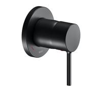 KEUCO Mitigeur monocommande encastré IXMO Soft 59551370201 – rosace ronde, noir mat