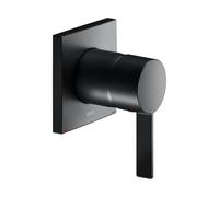 KEUCO Mitigeur monocommandé encastré IXMO Pure – Rosace carrée – Noir mat