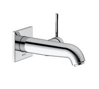 KEUCO Mitigeur monocommandé encastré pour lavabo IXMO Soft 59516010202 165 mm rosace carrée Chromé