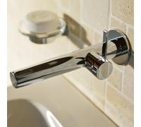 KEUCO IXMO Pure Mitigeur monocommandé encastré pour lavabo, 197mm, rosace ronde, 59516011101, Couleur: Chromé