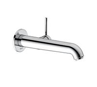 KEUCO Mitigeur lavabo IXMO Soft 59516011201 – montage mural, saillie 225 mm, chromé, rosace ronde
