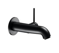 KEUCO Mitigeur monocommande encastré IXMO Soft 165 mm, rosace ronde, Noir mat