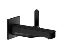 KEUCO Mitigeur monocommandé encastré pour lavabo IXMO Flat 165 mm rosace carrée Noir mat