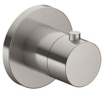 KEUCO IXMO Mitigeur thermostatique encastré, rosace ronde, 59553050001, Couleur: nickel brossé
