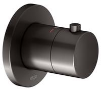 Kit de montage final KEUCO IXMO 59553350001 robinetterie thermostatique encastrée, ronde, noir titane brossé