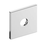 Keuco IXMO Plaque murale pour becs déverseurs et raccords de flexible, carrée, 59545010092,