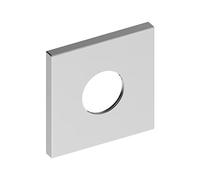 Keuco IXMO Plaque murale pour robinets d'arrêt et inverseurs, carrée, 59556010092,