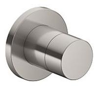 Keuco IXMO Armatur 59548, vanne dinversion 3 voies encastrÃ©e, rosace ronde, poignÃ©e Pure, sans fonction darrÃªt, Coloris: Finition en acier inoxydable - 59548070001