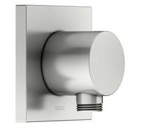 KEUCO IXMO raccord de tuyau, forme de rosace carrée, 59547060002, Couleur: acier inoxydable