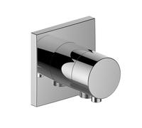 KEUCO IXMO Robinet d'arrêt encastré pour 1 consommateur, raccord de flexible, poignée Comfort chromé