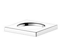 Keuco IXMO rosace 59599010202 carré, chromé, pour Robinetterie encastré