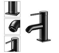 Keuco IXMO Soft 60 Black Selection mitigeur lavabo 59504372100 sans garniture de vidange , noir