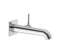 KEUCO IXMO Soft Mitigeur monocommandé pour lavabo encastré, 225mm, rosace carrée, 59516011202, Couleur: Chromé