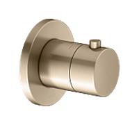 Keuco IXMO thermostat de douche 59553030001 installation encastrée, rond, bronze brossé