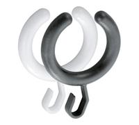 Keuco anneau de Plan 14927000103 à moitié ouvert, 10 pièces, blanc