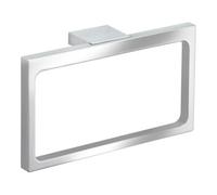 KEUCO Anneau porte-serviettes EDITION 11 pivotant forme fermée Chrome noir brossé 11121130000