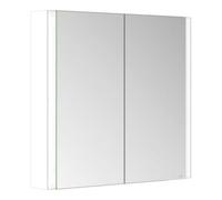 Keuco Keuco Armoire à miroir 2 portes Somaris 80x71x12,7 cm, blanc mat, en applique, miroir H-L Quantité:1