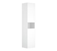 Keuco Keuco Armoire haute Stageline 40x180x36cm, laqué blanc, gris satin, 2 portes, sans éclairage Quantité:1