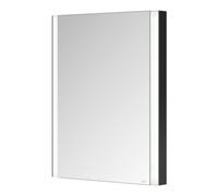 Keuco Keuco Armoire miroir 1 porte Somaris 60x71x11,5 cm, BL, H, raccord dr, noir mat Quantité:1