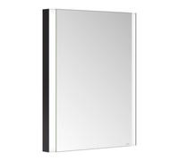 Keuco Keuco Armoire miroir 1 porte Somaris 60x71x11,5 cm, BL, raccord G, noir mat Quantité:1