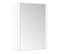 Keuco Keuco Armoire miroir 1 porte Somaris 65x73x13cm, applique, raccord gauche, blanc mat Quantité:1