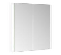 Keuco Keuco Armoire miroir 2 portes Somaris 80x71x11,5 cm, blanc mat, encastrable mural Quantité:1