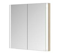 Keuco Keuco Armoire miroir 2 portes Somaris 80x71x11,5 cm, décor œuf clair, encastrable mural Quantité:1