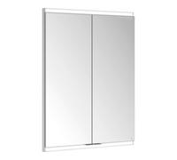 Keuco Keuco Armoire miroir Royal Modular 2.0 600x700x120mm, 1 porte SD, 1 tiroir Dpl-LS, blanc, 2 étagères Quantité:1