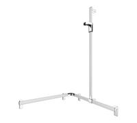 Keuco Keuco AXESS Barre de douche AL si-el/vc, 850/850mm, avec support, version droite Quantité:1