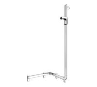 Keuco Keuco AXESS Barre de douche chromée, 550 mm, avec barre de douche, côté droit Quantité:1