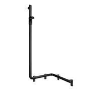 Keuco Keuco AXESS Barre de douche noire, 550 mm, avec barre de douche, version gauche Quantité:1