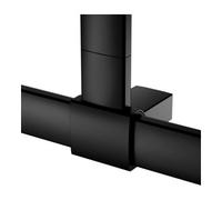 Keuco Keuco AXESS Barre de douche noire, 850/1150 mm, avec barre de douche, version droite Quantité:1