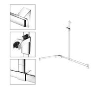 Keuco Keuco AXESS barre de douche vc, 1150/850 mm, avec barre de douche, version droite Quantité:1