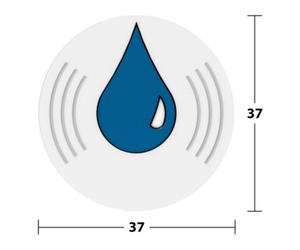 Keuco Keuco AXESS déclencheur de chasse d'eau WC sans fil blanc Quantité:1
