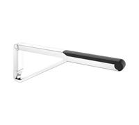 Keuco Axess support de toilette rail pliable 35003010737 chrome/noir, 700 mm