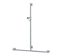 Keuco Keuco Barre de douche Plan Care avec support, pos. r/l, 682/1263 mm, chromé Quantité:1
