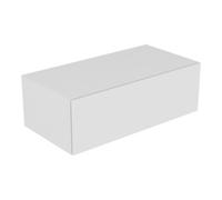 Keuco Keuco Buffet Edition 11 105x35x53,5cm, laqué semi-mat, porte verre fumé clair Quantité:1