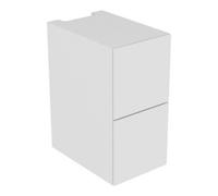 Keuco Keuco Edition 11 Armoire sous-plan Modul, laqué mat, gris, 35x70x53,5 cm, avec LED Quantité:1