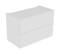 Keuco Keuco Edition 11 Meuble sous-plan 105x70x53,5 cm, avec LED, laque semi-mat, verre blanc Quantité:1